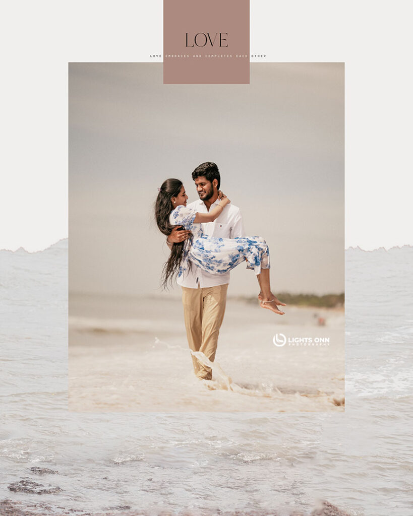 Outdoor photoshoot in pondicherry